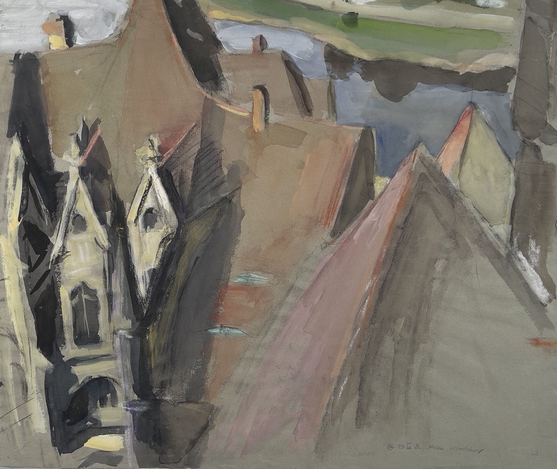 Albrechtsburg vom Domturm aus