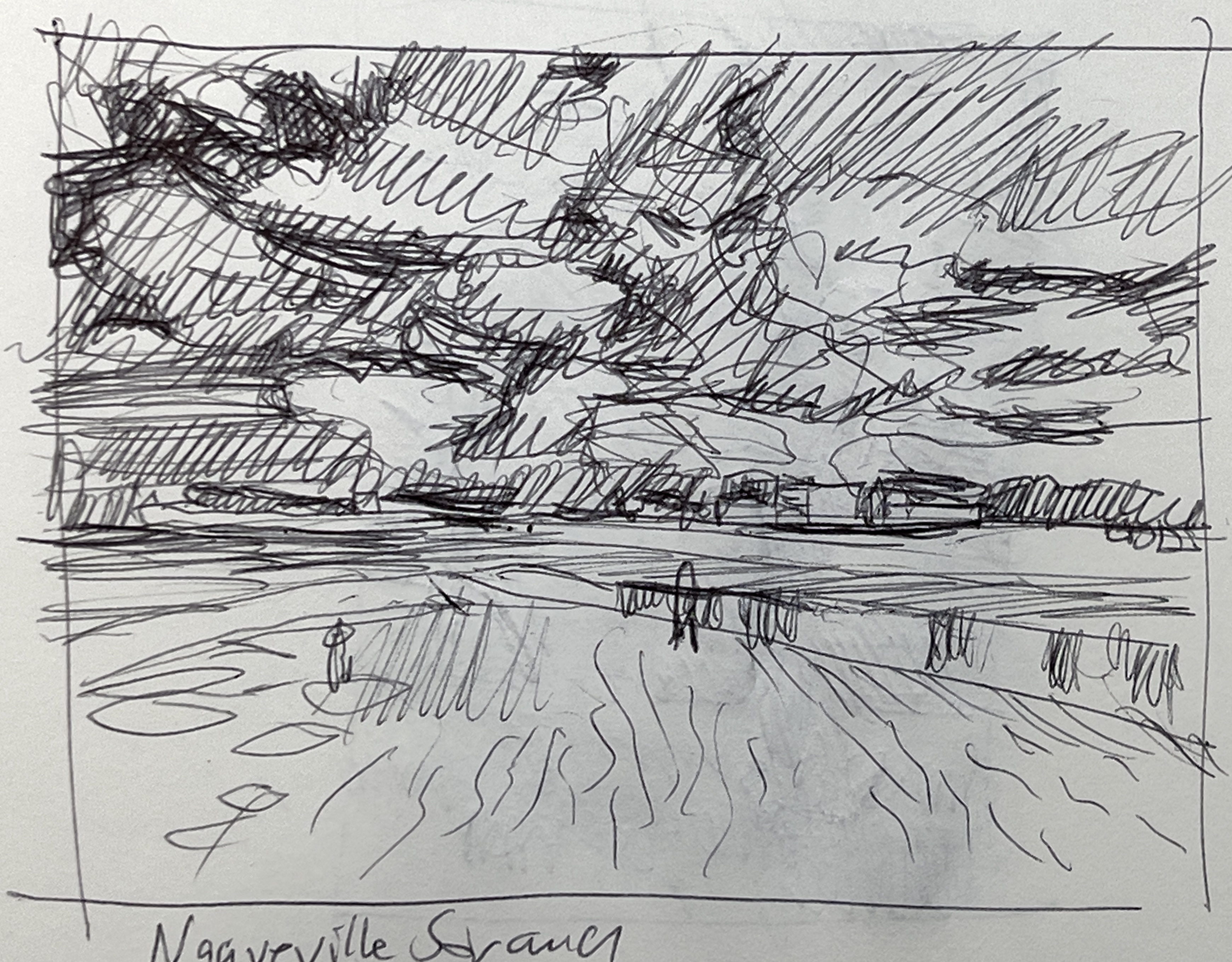 Normandie - Strand von Urville-Nacqueville
