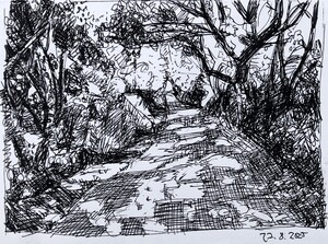 Normandie - Weg zum Strand