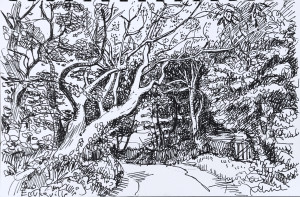 Skizzenbuch Normandie